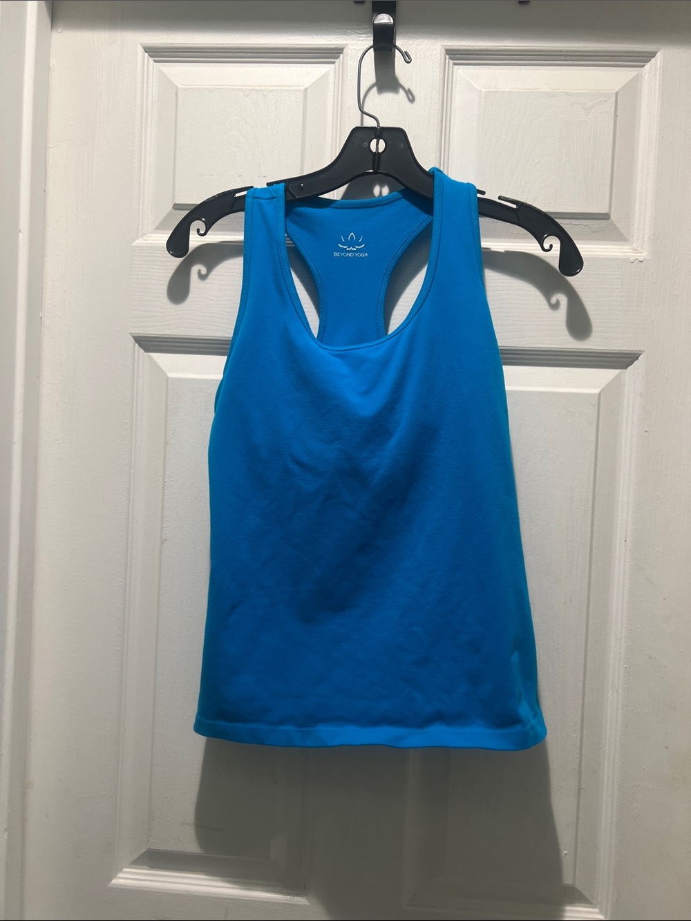 Beyond Yoga Bright Turquoise Racerback Tank